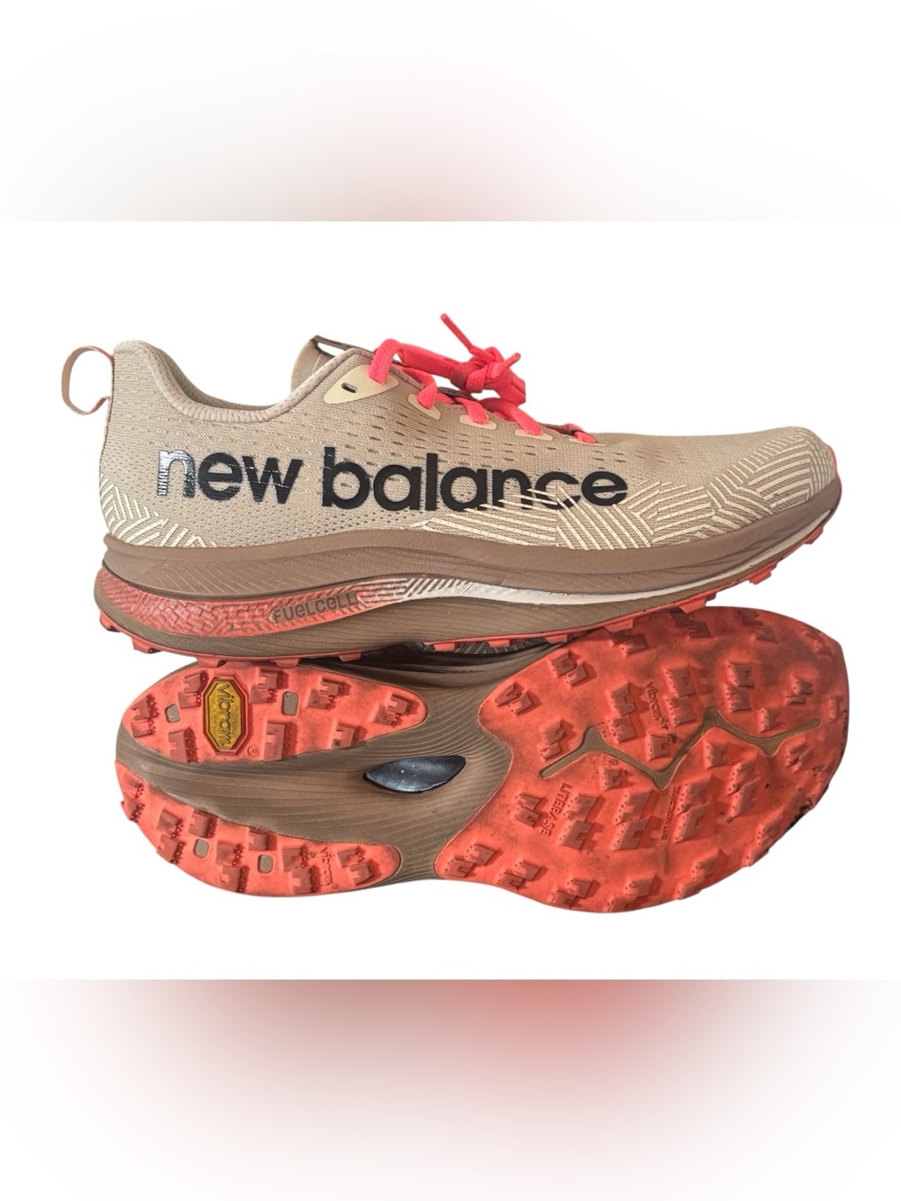 New Balance FuelCell SuperComp Trail Shoes 'Bisque' MTTRXUR1 Men's Size 8.5 D